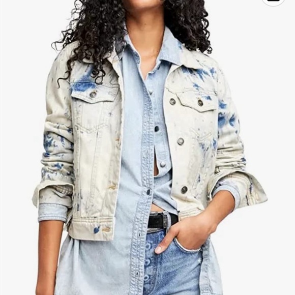 Free People Jackets & Blazers - Free People Rumors Denim Jacket | NWT